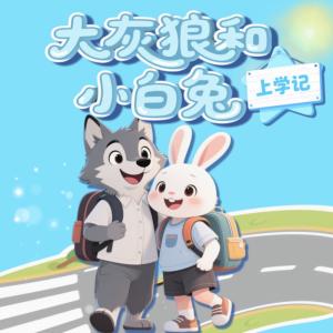 大灰狼和小白兔上学记有声小说