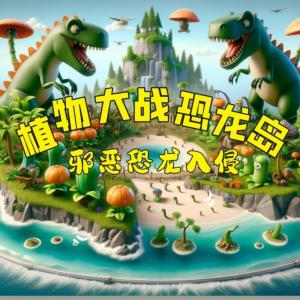 植物大战恐龙岛之邪恶恐龙入侵有声小说