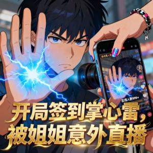 开局签到掌心雷，被姐姐意外直播