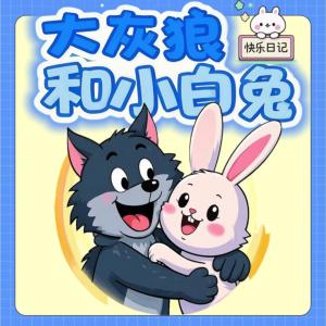 大灰狼和小白兔快乐日记有声小说