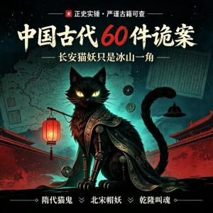 正史实锤！中国古代60件诡案：长安猫妖只是冰山一角有声小说