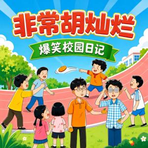 非常胡灿烂：爆笑校园日记有声小说